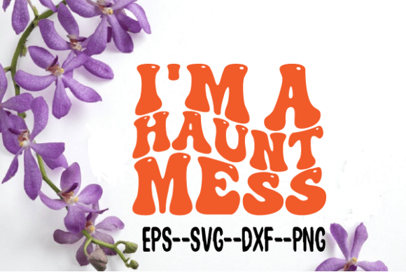 I’m a Haunt Mess. Retro Wavy SVG Review