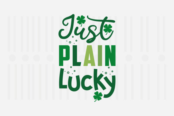 Just Plain Lucky Embroidery Review