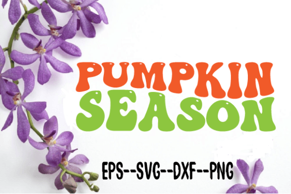 Pumpkin Season Retro Wavy SVG Review for Real Projects