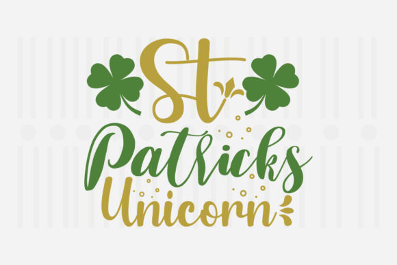 St. Patrick s Unicorn,St. Patrick s Svg