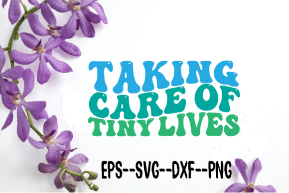 Taking Care of Tiny Lives Wavy Retro Design Review