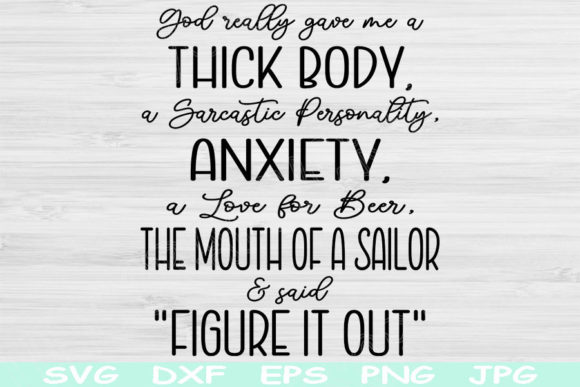 Thick Women Svg, Funny Big Girl Svg, Dxf