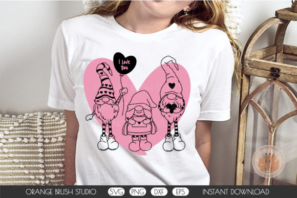 Three Gnomes Heart Love SVG Valentine Review